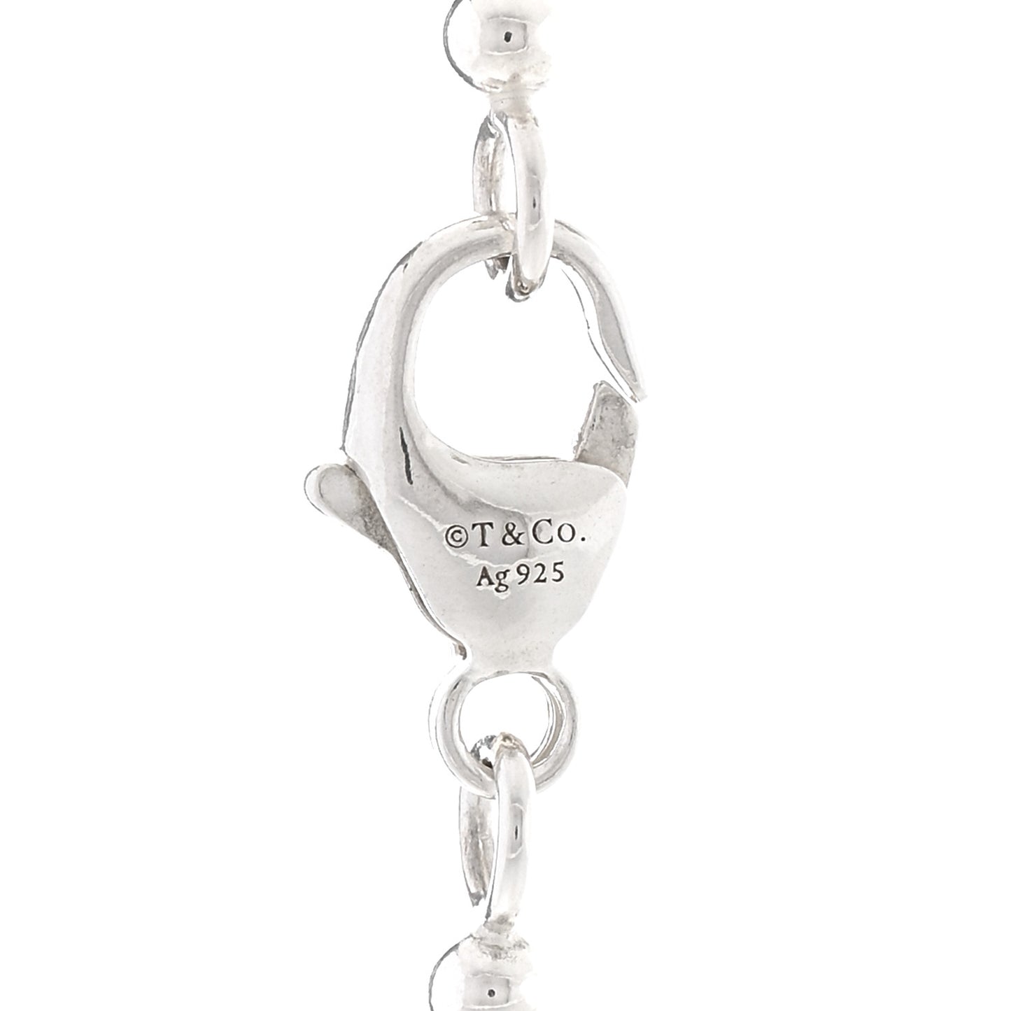 Sterling Silver 2.5mm Bead Chain Necklace 18"