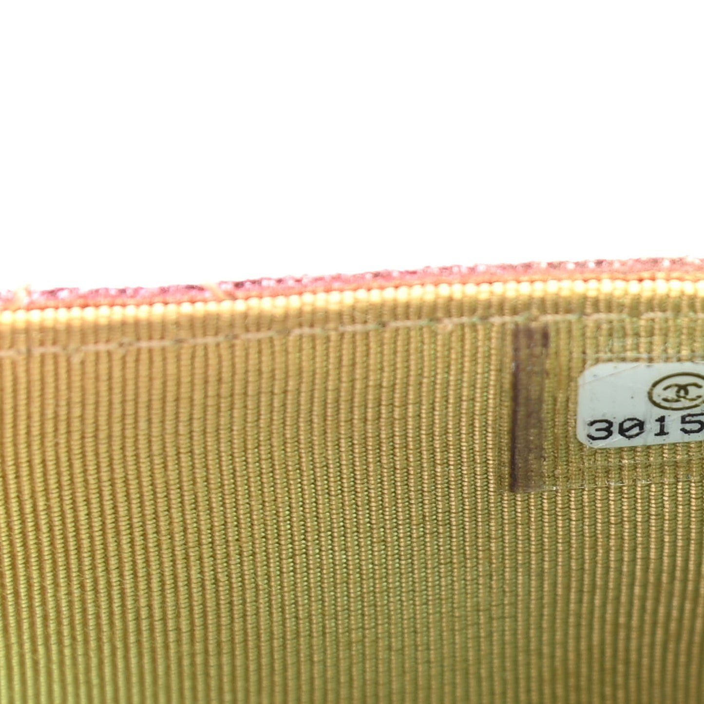 Metallic Goatskin Quilted 2.55 Reissue Wallet on Chain WOC Multicolor
