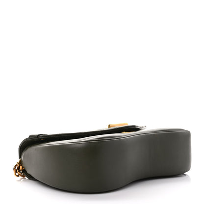 Louis Vuitton Calfskin New Wave Chain MM Kaki 4 of 9