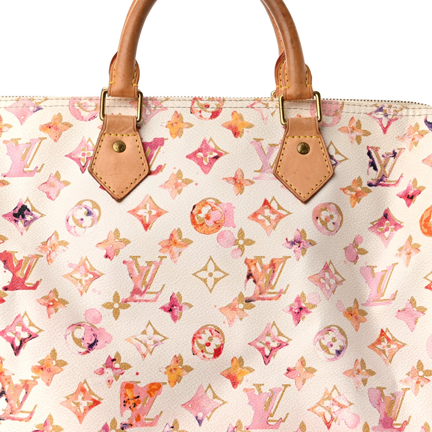 Louis Vuitton Watercolor Aquarelle Speedy 30 White 7 of 9