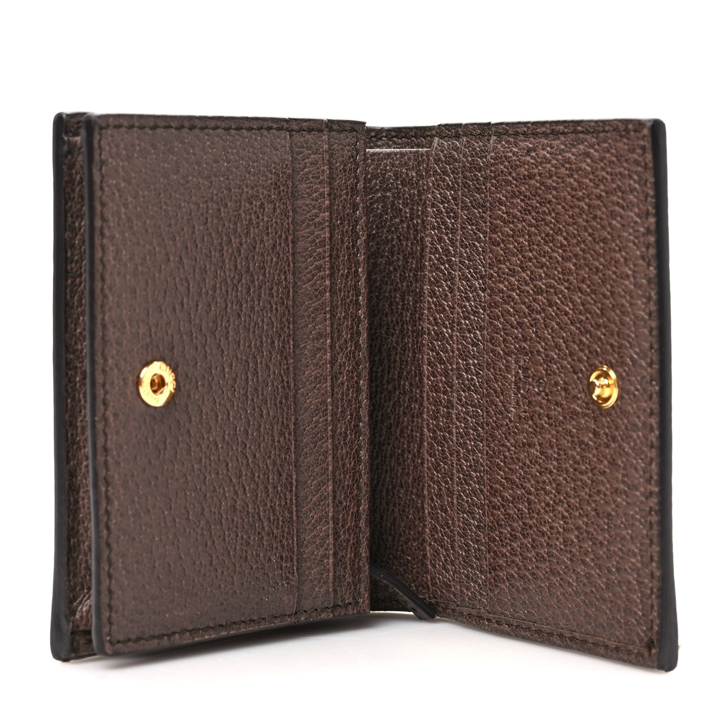 GG Supreme Monogram Web Ophidia Card Case Beige New Acero