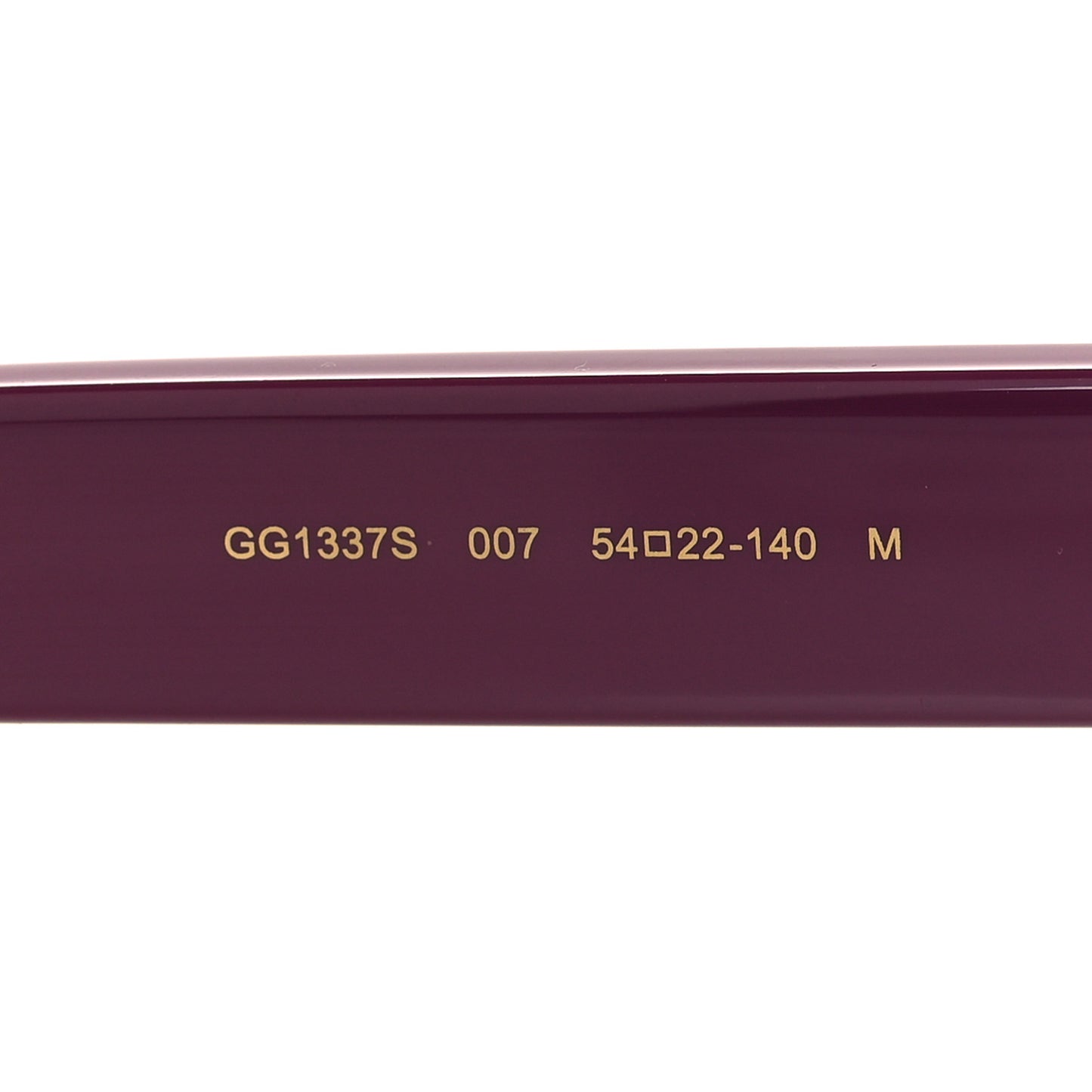 Acetate Square Frame Sunglasses GG1337S Purple