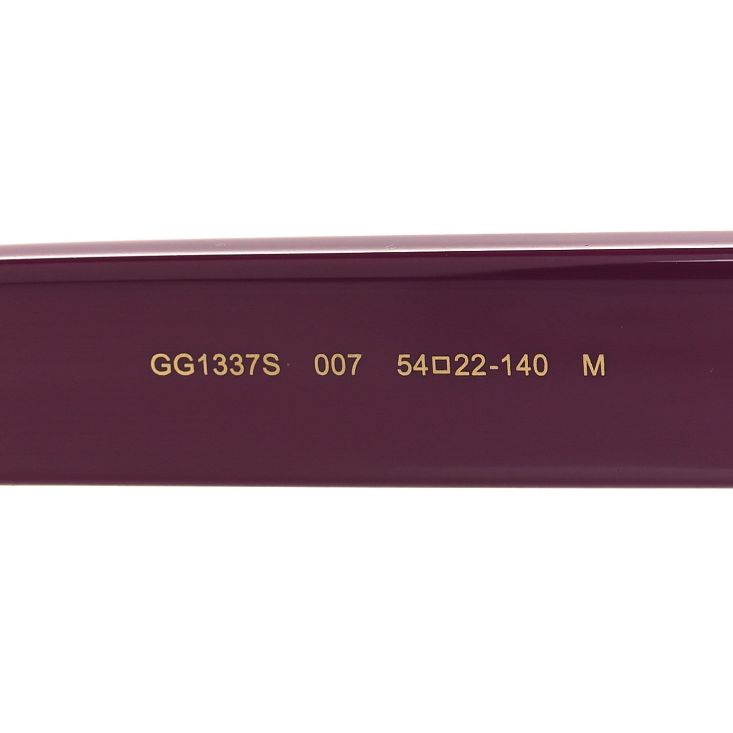 Gucci Acetate Square Frame Sunglasses GG1337S Purple 6 of 7