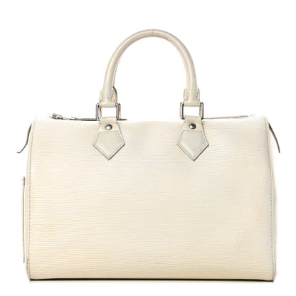 Louis Vuitton Epi Speedy 25 Ivory 1 of 20
