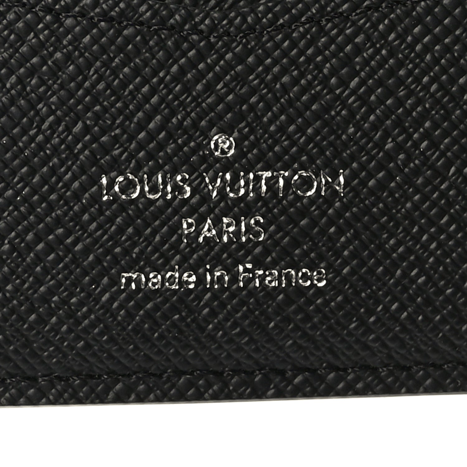 Louis Vuitton Taiga Slender Wallet Black 6 of 7