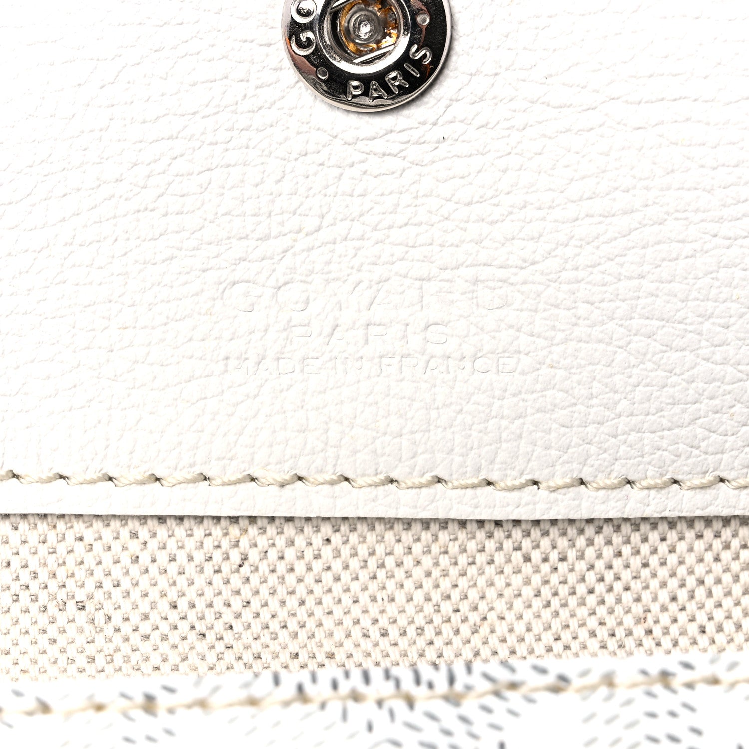 Goyard Goyardine Saint Louis PM White 7 of 10