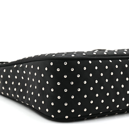 Prada Re-Nylon Vela Studs Mini Re-Edition 2000 Bag Black 9 of 11