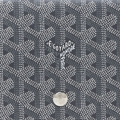 Goyard Goyardine Plumet Wallet Clutch Grey 7 of 9