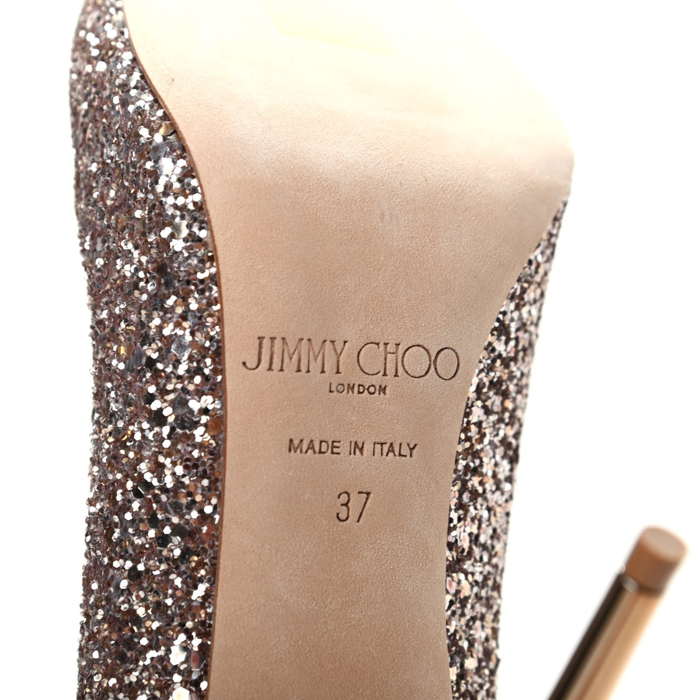 Glitter Esme 100 Pumps 37 Nude
