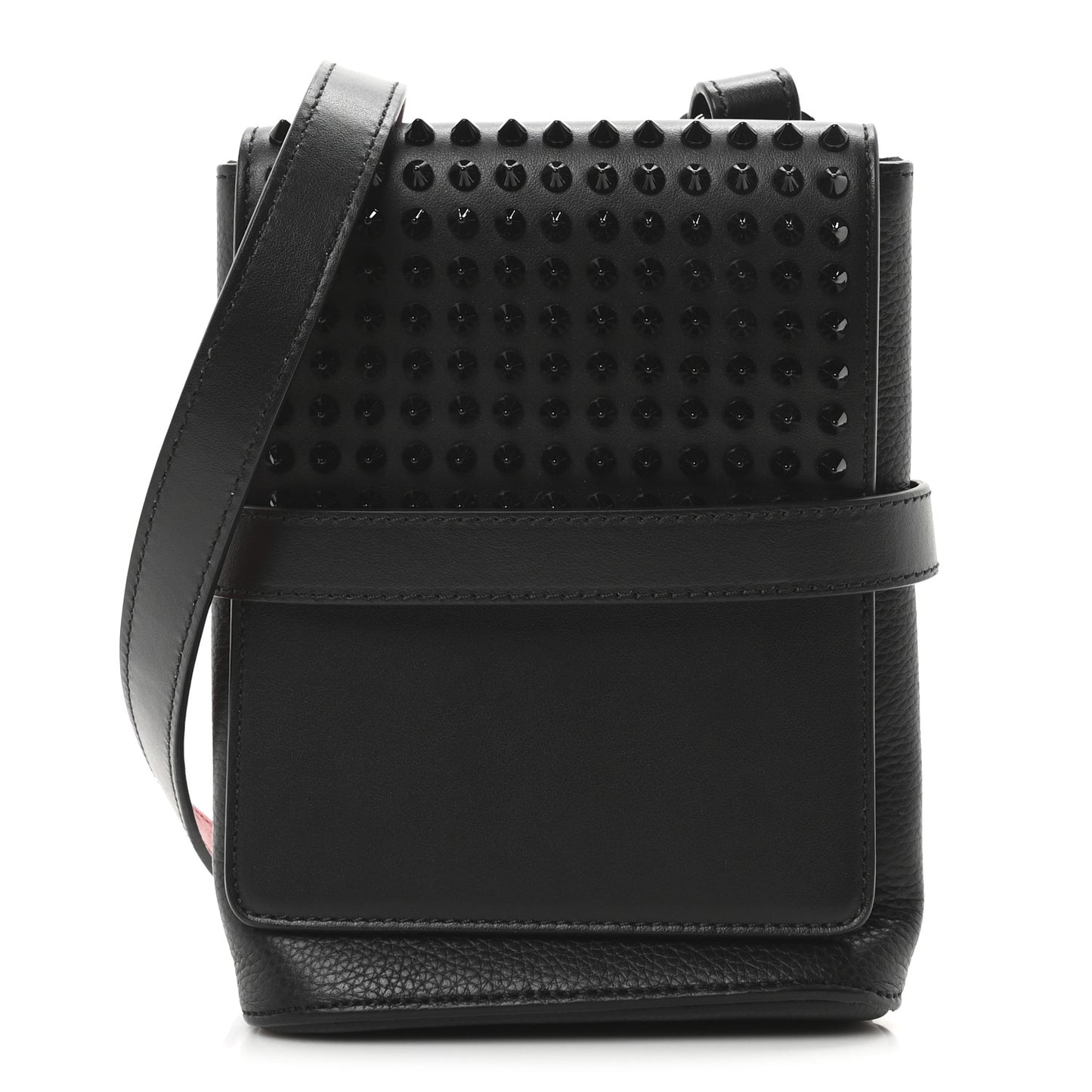 Calfskin Spikes Benech Reporter Black
