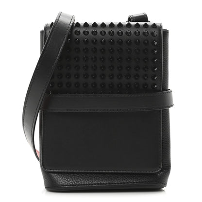 Christian Louboutin Calfskin Spikes Benech Reporter Black 1 of 9