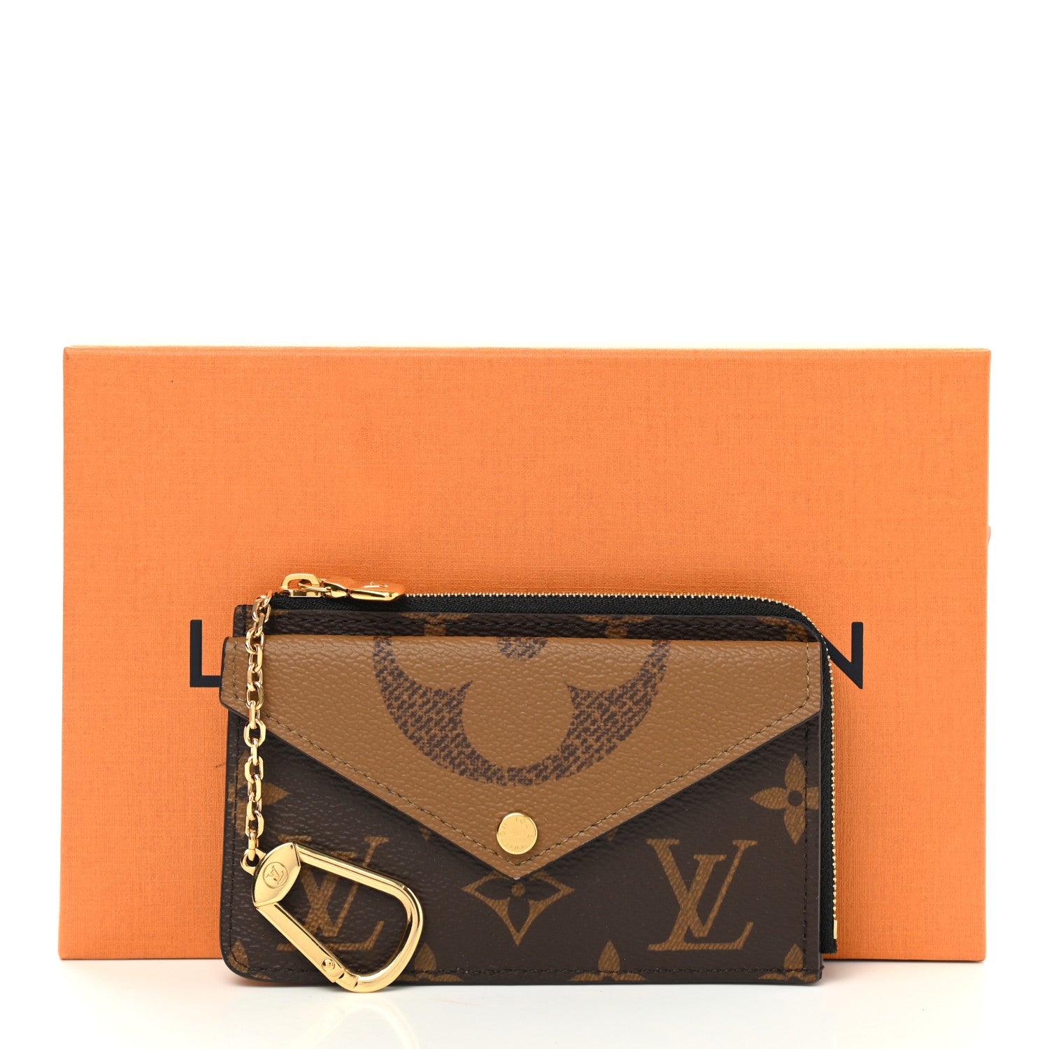 Louis Vuitton Reverse Monogram Recto Verso Card Holder Brown 7 of 7