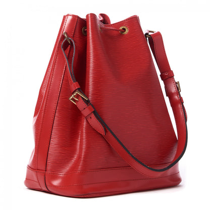 Louis Vuitton Epi Noe Castillan Red 2 of 8