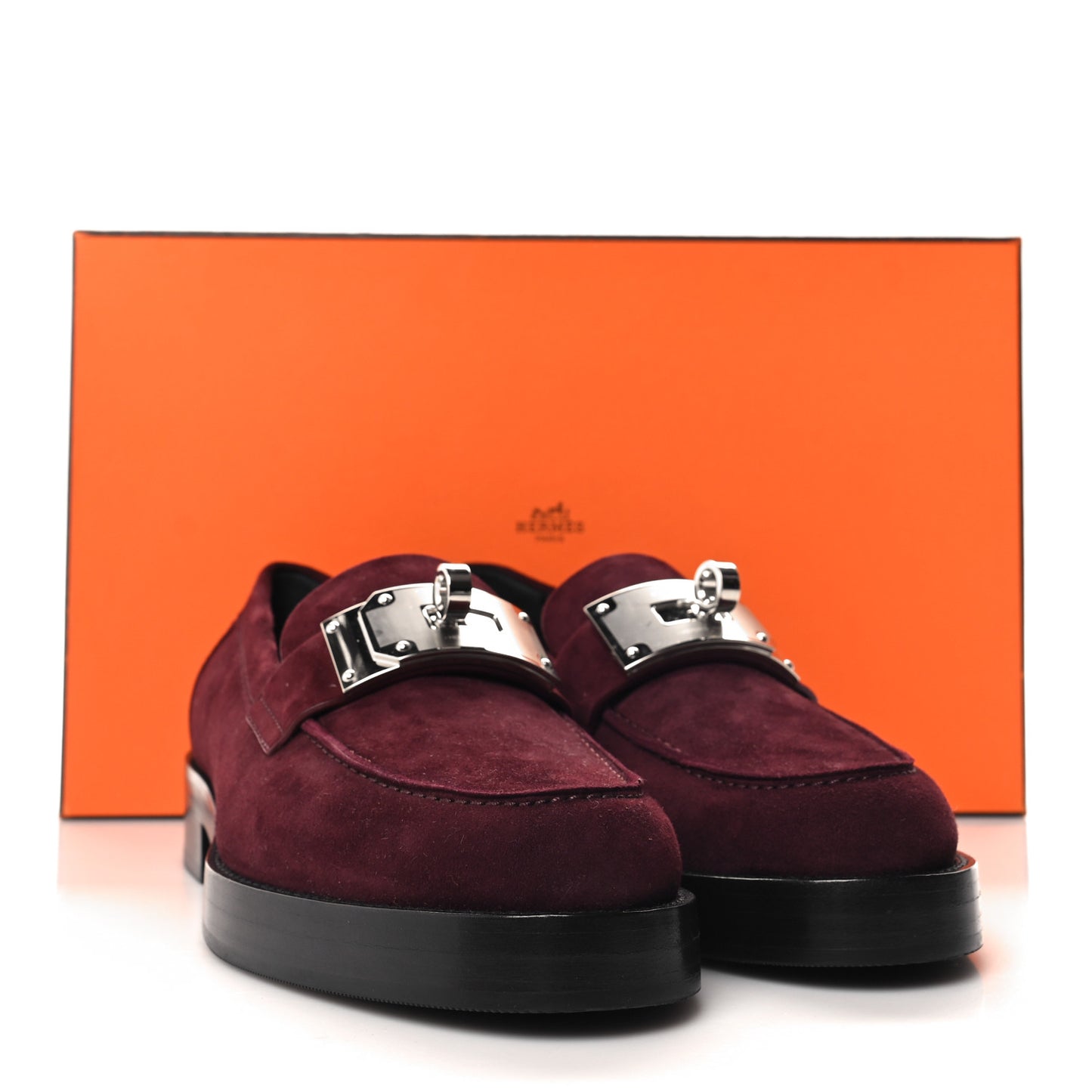 Suede Goatskin Womens Hot Loafer 39 Marron Mahogany