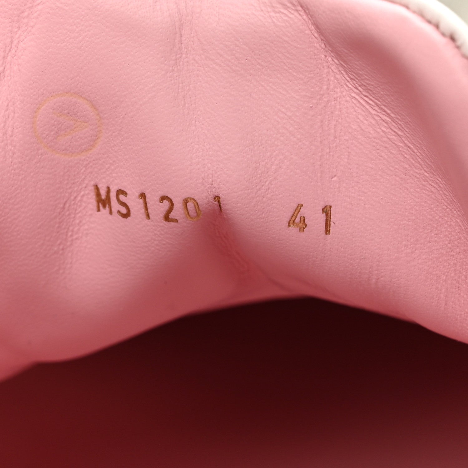 Louis Vuitton Calfskin Time Out Bow Sneakers 41 White Pink 8 of 8