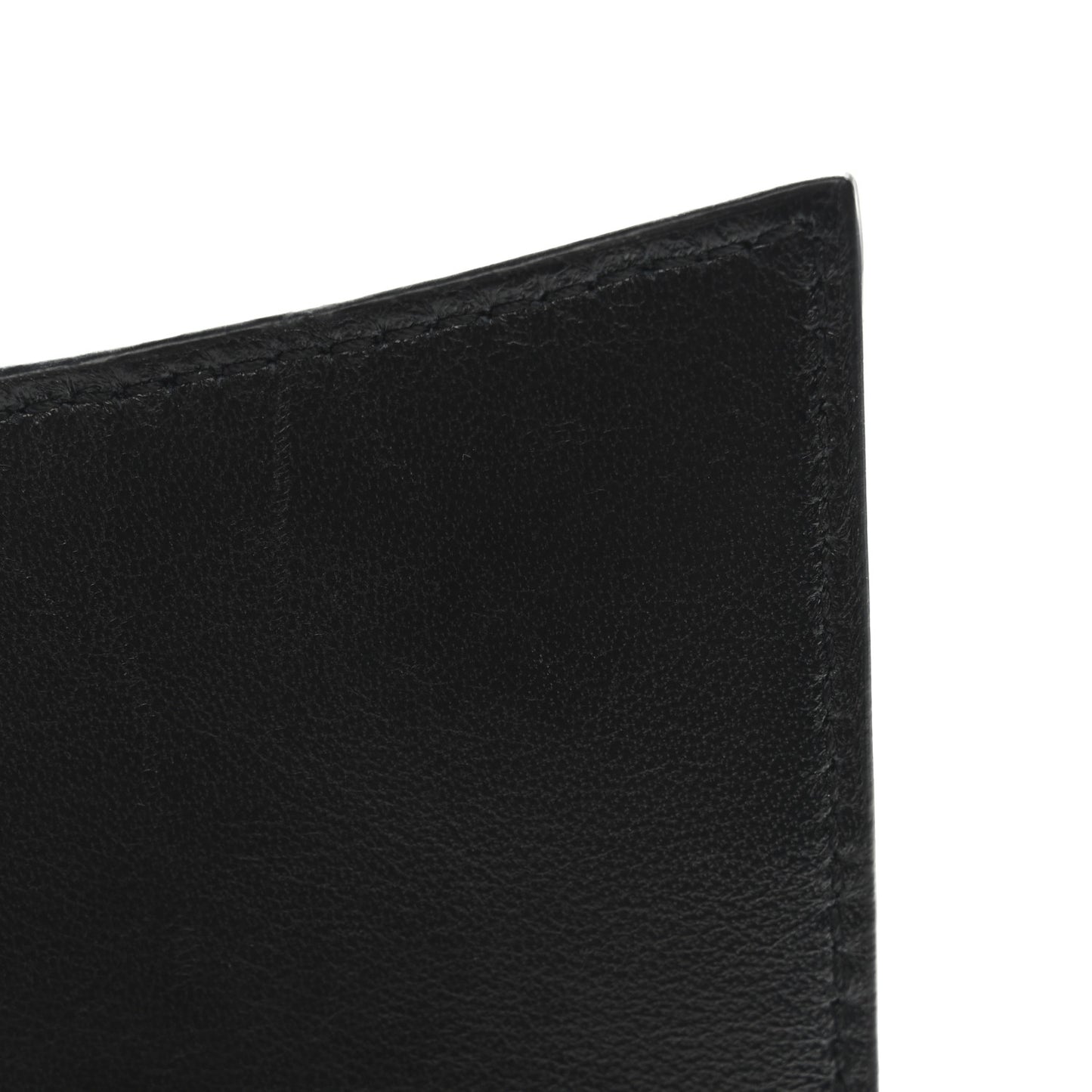 Cobra Embossed Monochrome Hourglass Chain Bag Black