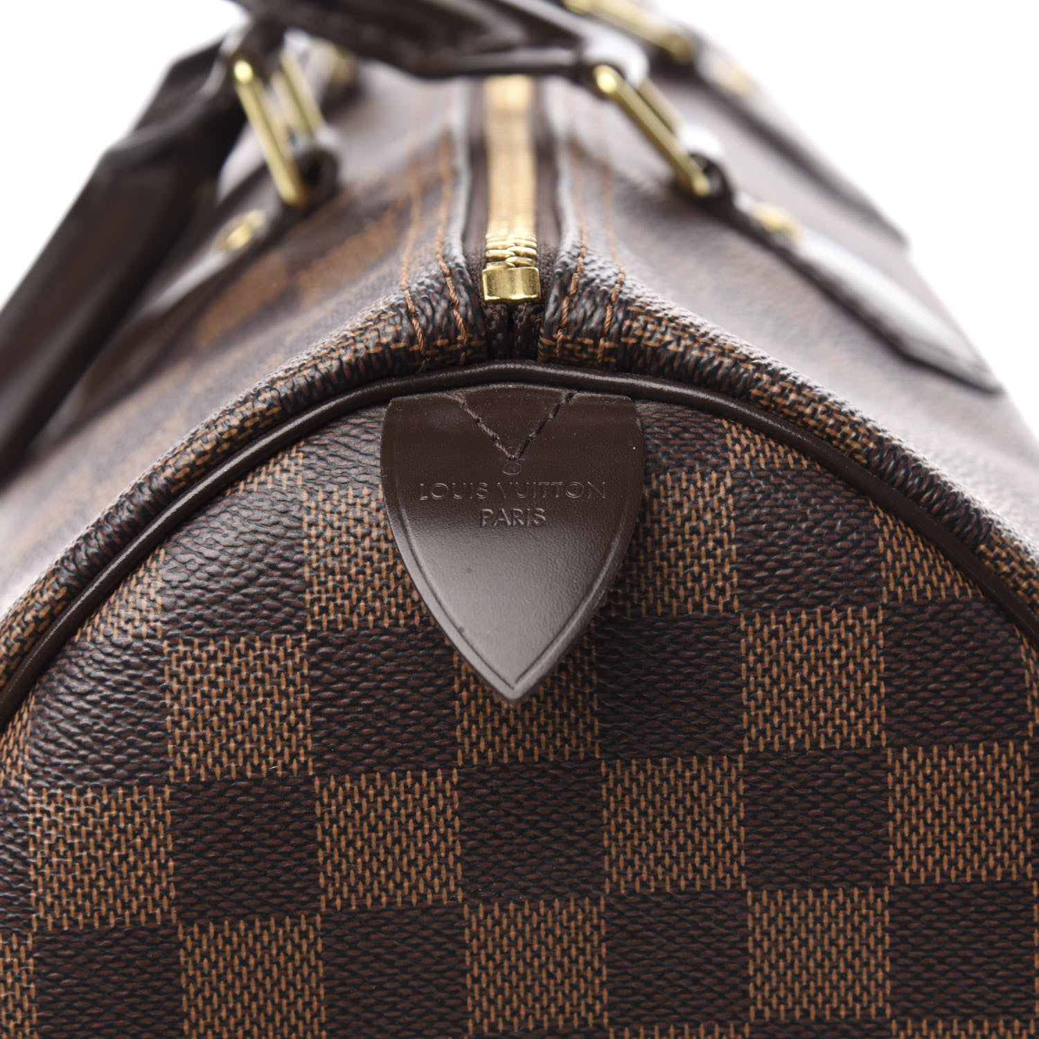 Louis Vuitton Damier Ebene Speedy 35 8 of 12