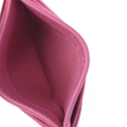 Chanel Shiny Caviar Quilted Card Holder Pink 5 of 12