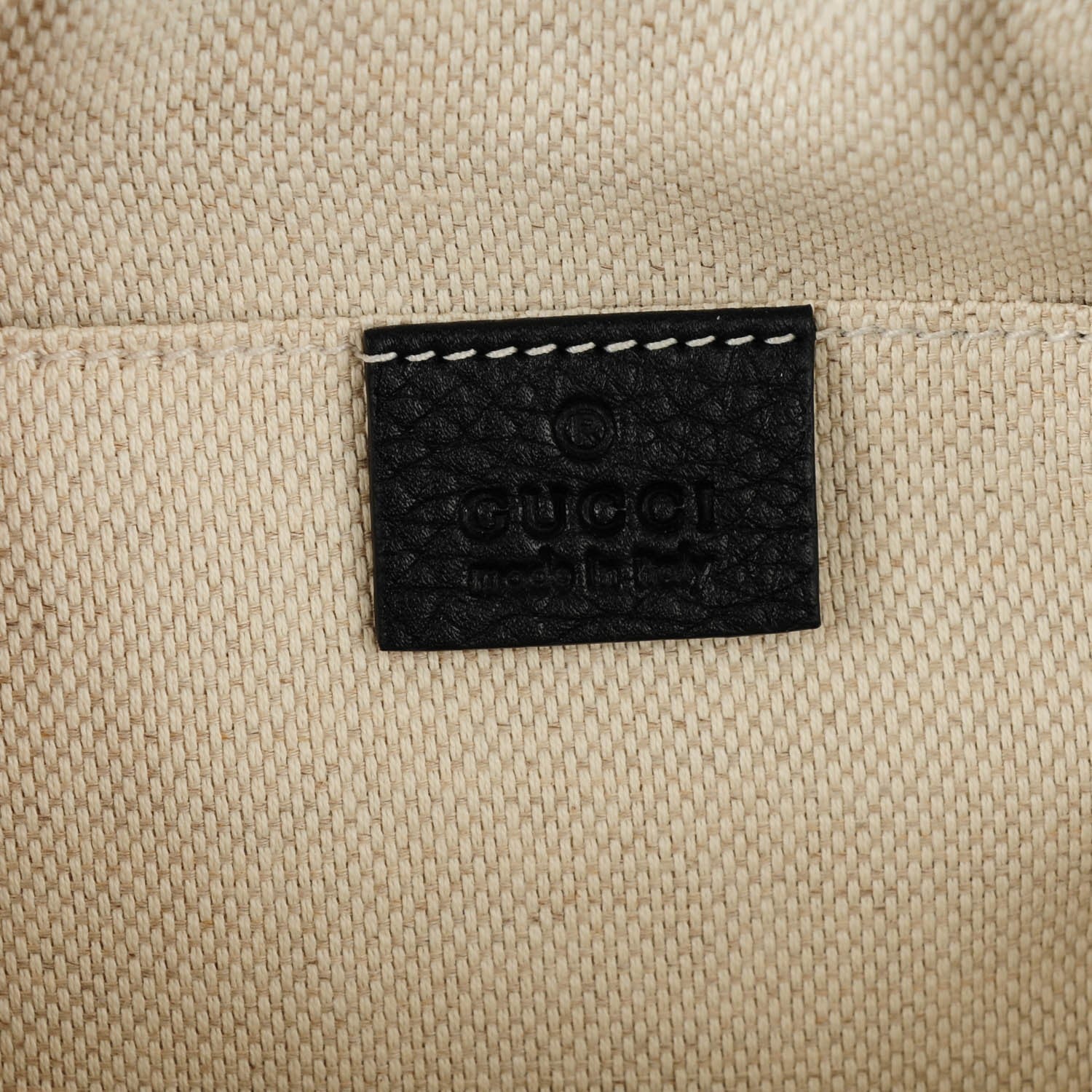 Gucci Pebbled Calfskin Small Soho Disco Bag Black 6 of 7
