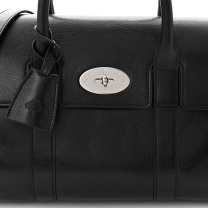 Mulberry Natural Vegetable Tanned Small Bayswater Black 7 of 9