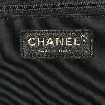 Chanel Caviar Quilted Flap Tote Black 6 of 12
