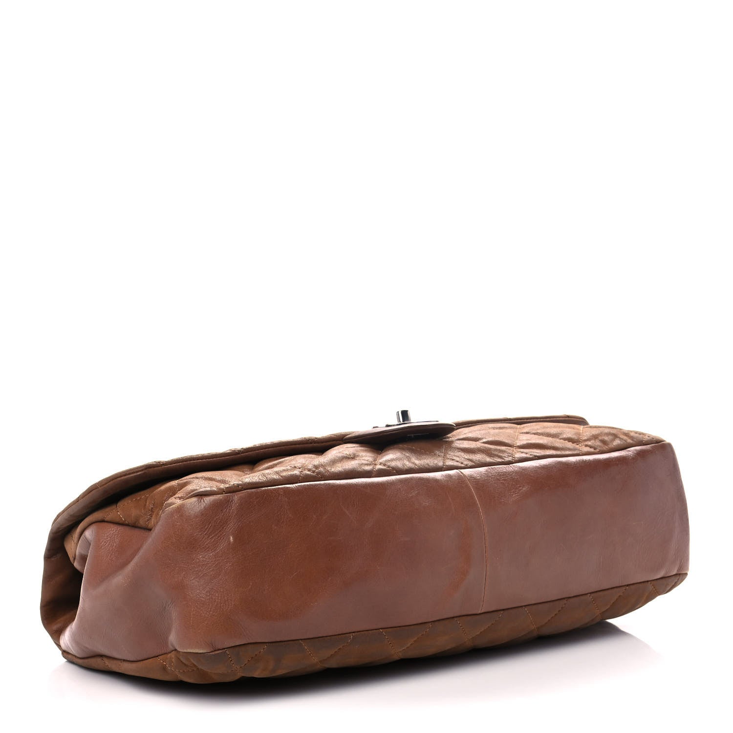 Chanel Iridescent Calfskin Jumbo In The Mix Flap Brown 4 of 12