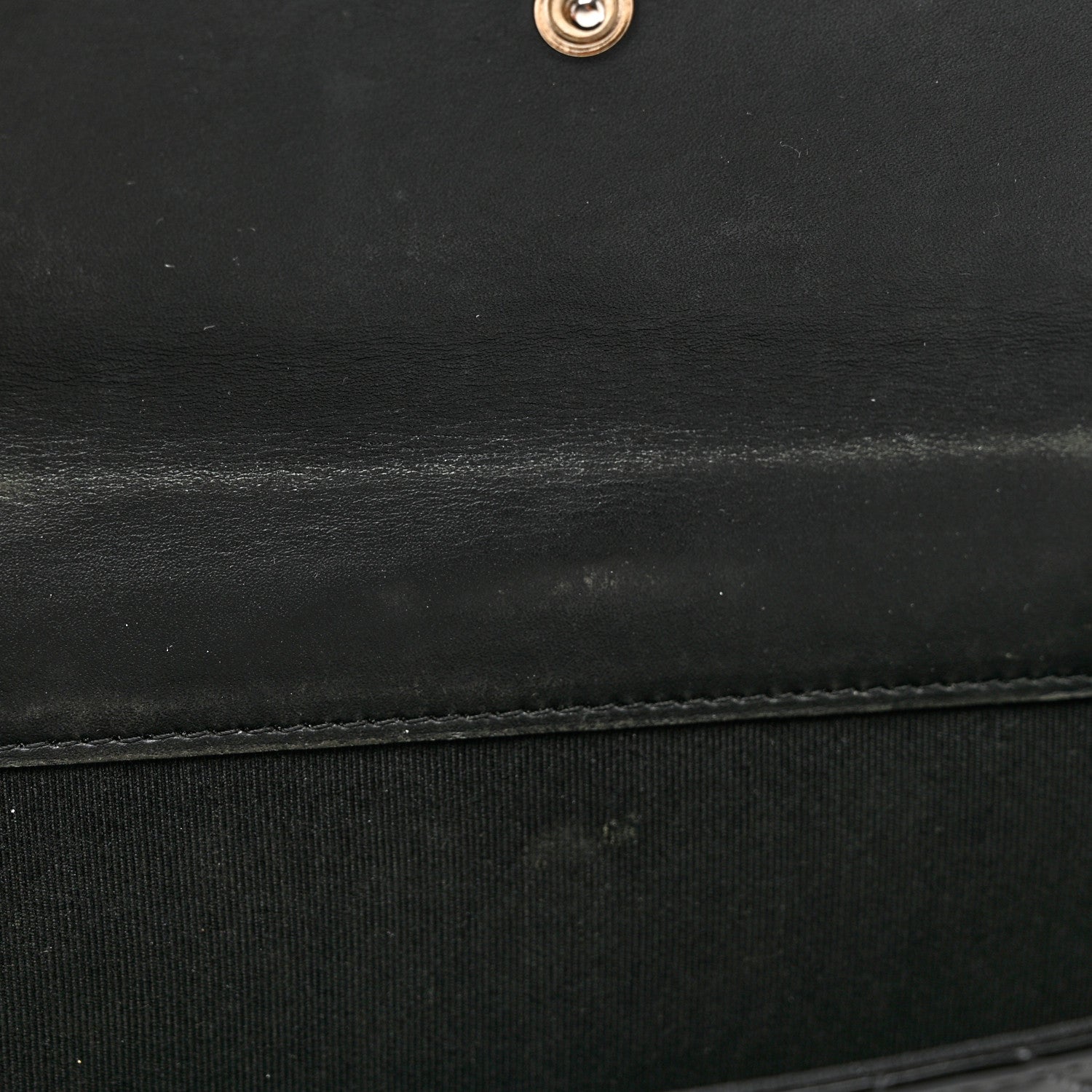 Chanel Patent Quilted Large Flap Wallet Black 8 of 10