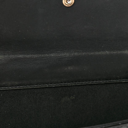 Chanel Patent Quilted Large Flap Wallet Black 8 of 10