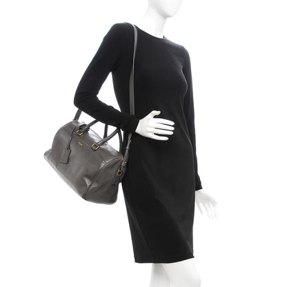 Saint Laurent Calfskin Classic Duffle 6 Earth 2 of 12