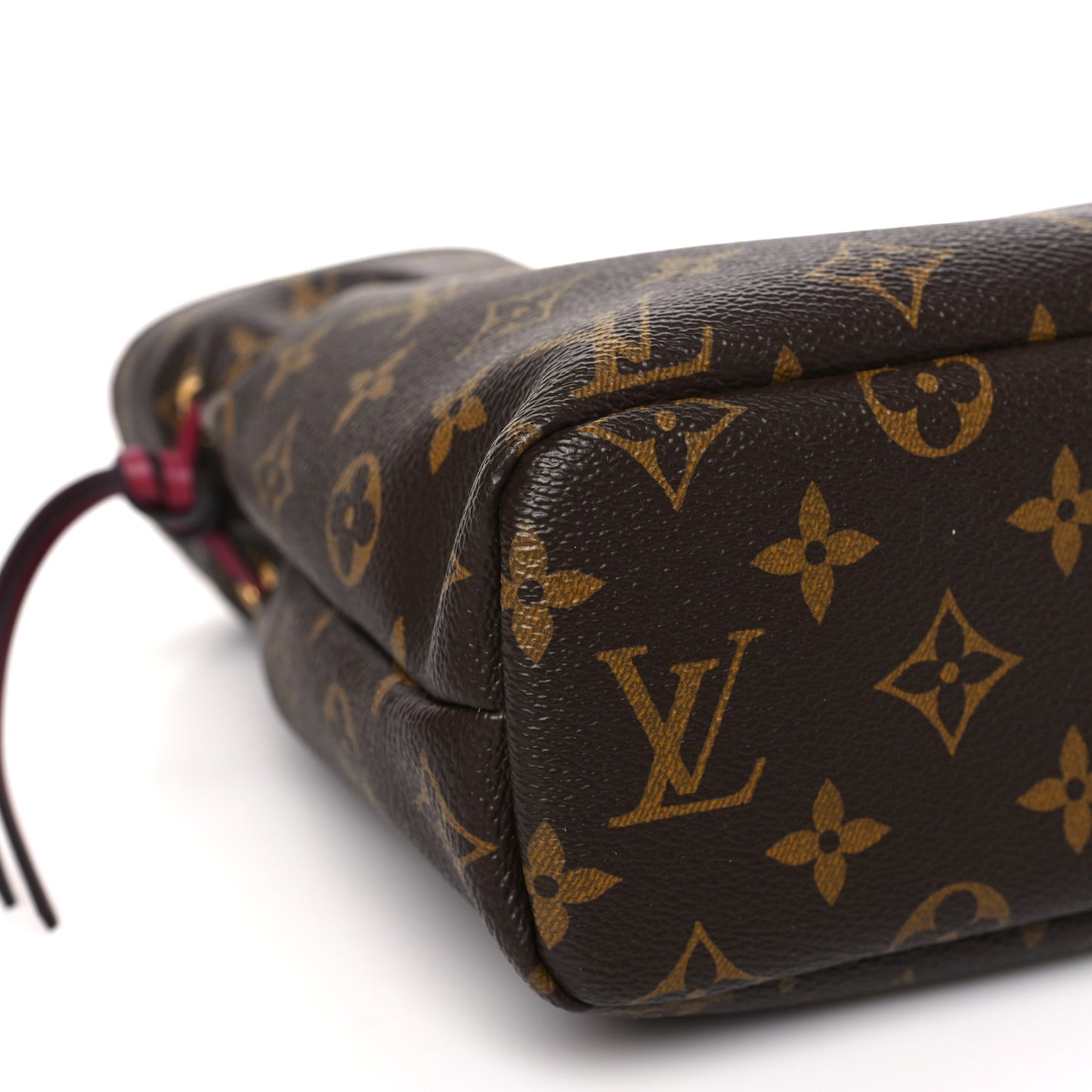 LOUIS VUITTON Monogram Pouch Noe Fuchsia