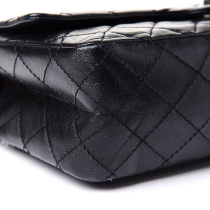Chanel Aged Calfskin Quilted 2.55 Reissue 226 Flap Black 9 of 12