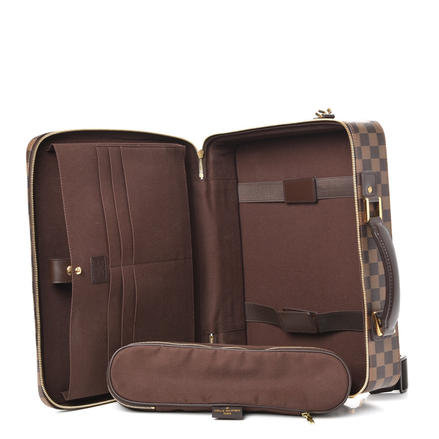 Louis Vuitton Damier Ebene Porte Ordinateur Sabana Computer Case 6 of 7