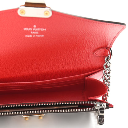 Louis Vuitton Monogram Tribal Mask Chain Wallet Rouge 5 of 10