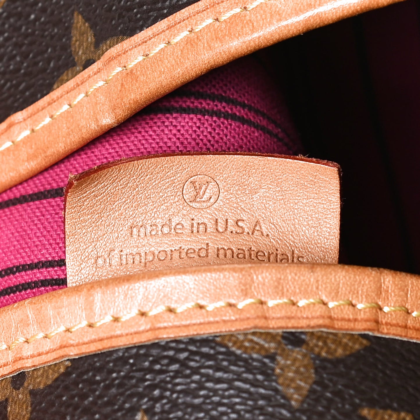 Monogram Neo Neverfull MM Fuchsia