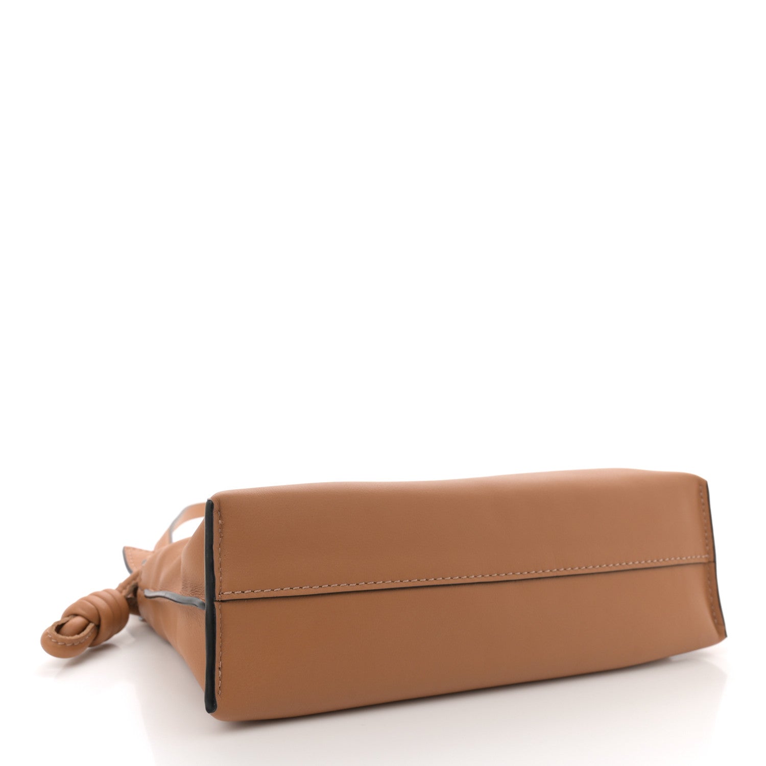 Loewe Calfskin Mini Flamenco Knot Clutch Warm Desert 4 of 10