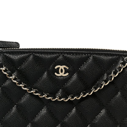Chanel Caviar Quilted Purse With Chain Black 8 of 11
