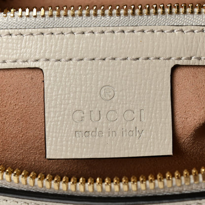 Gucci GG Supreme Monogram Small Horsebit 1955 Shoulder Bag Beige Mystic White 6 of 13