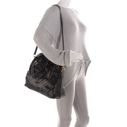 Valentino Garavani Nappa Petale Dome Bag Black 2 of 8
