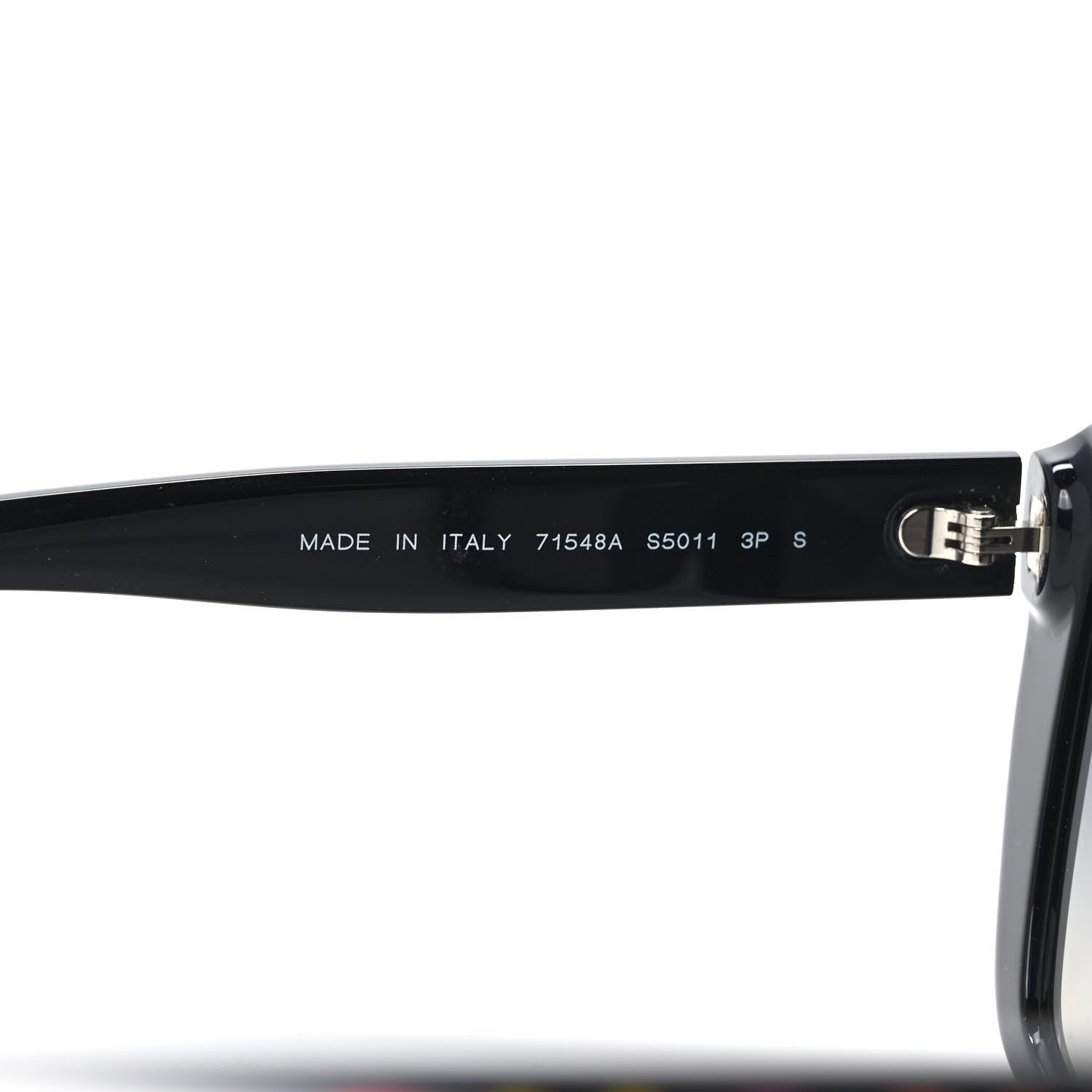 Chanel Acetate Polarized Butterfly Sunglasses 71548A Black 7 of 8