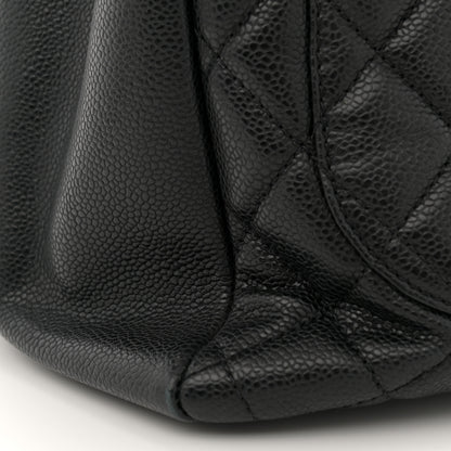 Chanel Caviar Quilted Grand Shopping Tote GST Black 12 of 12