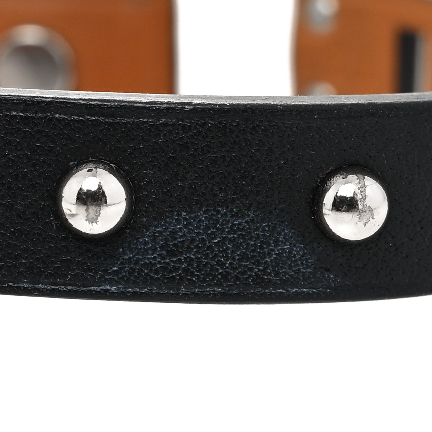 Hermes Swift Mini Dog Clous Ronds Bracelet T2 Black 7 of 7
