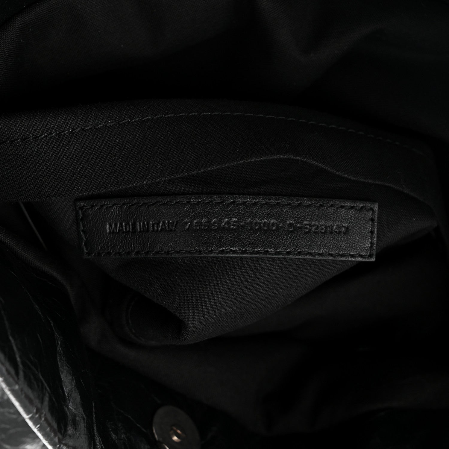 Balenciaga Arena Calfskin Medium Monaco Chain Shoulder Bag Black 7 of 10