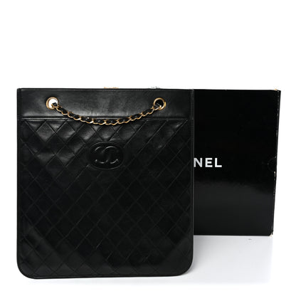 Chanel Lambskin Quilted CC Shoulder Bag Black 13 of 13