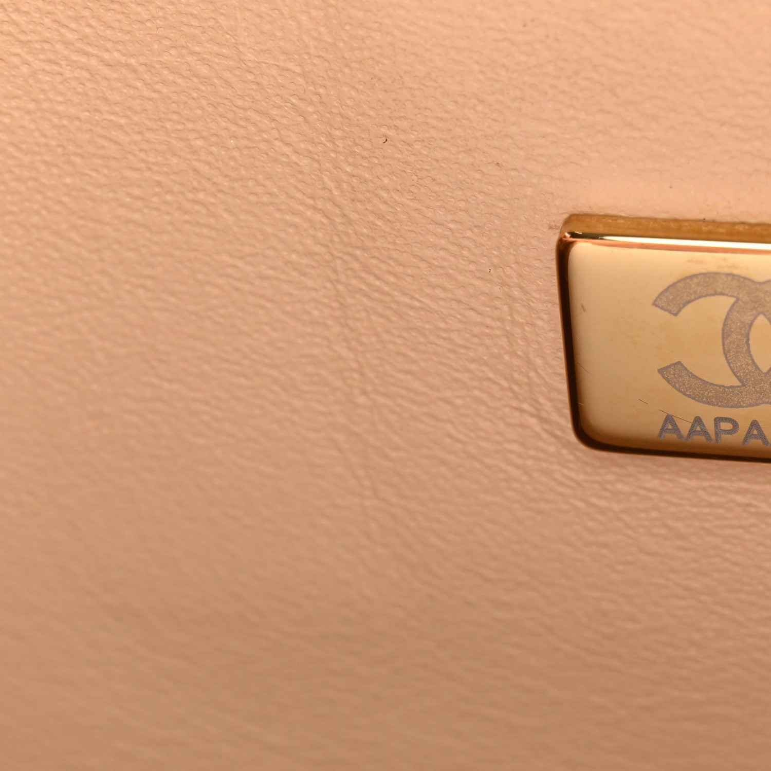 Chanel Caviar Quilted Medium Double Flap Beige 7 of 12