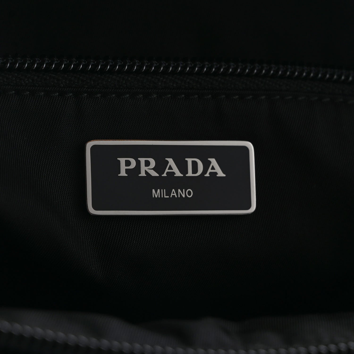 Prada Tessuto Nylon Double Pocket Belt Bag Baltico 5 of 8