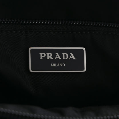 Prada Tessuto Nylon Double Pocket Belt Bag Baltico 5 of 8
