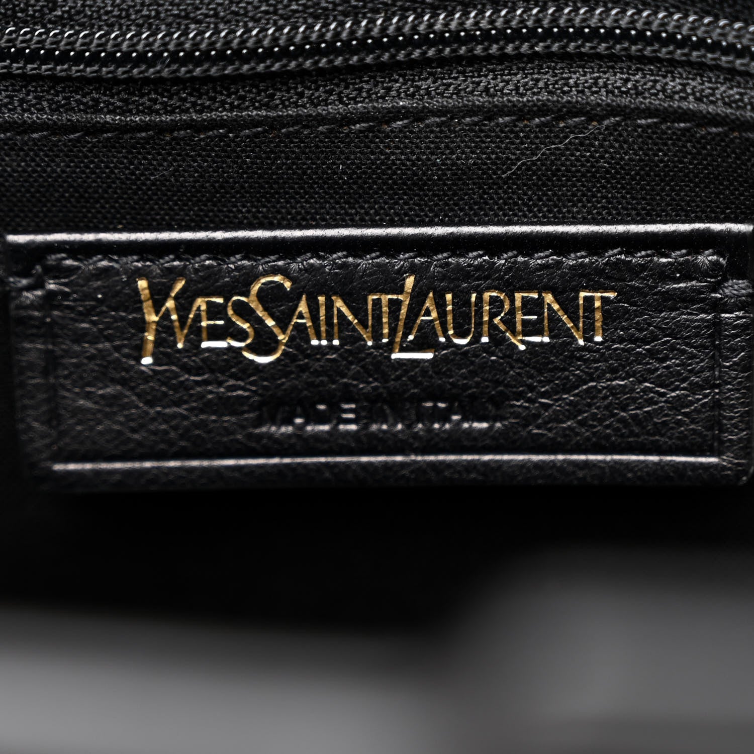 Saint Laurent Textured Calfskin Medium Classic Y Cabas Black 6 of 10