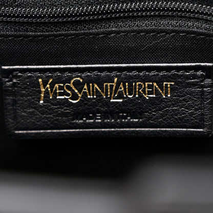 Saint Laurent Textured Calfskin Medium Classic Y Cabas Black 6 of 10