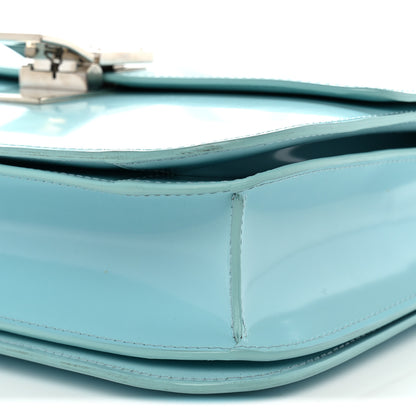 Celine Spazzolato Calfskin Medium Classic Box Flap Bag Porcelain 10 of 12