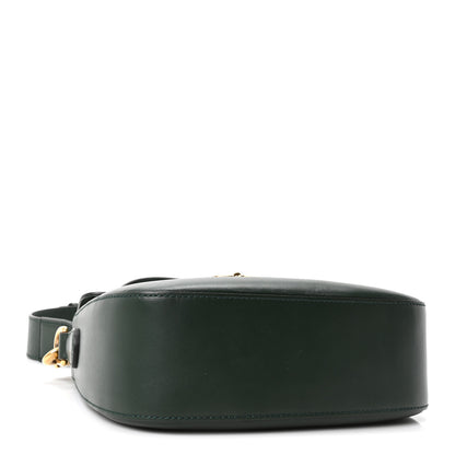 Gucci Calfskin Medium Lady Web Shoulder Bag Green 4 of 10